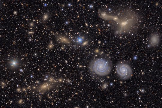 Stulbinančios pirmosios Veros C. Rubin observatorijos nuotraukos demonstruoja 10 milijonų galaktikų