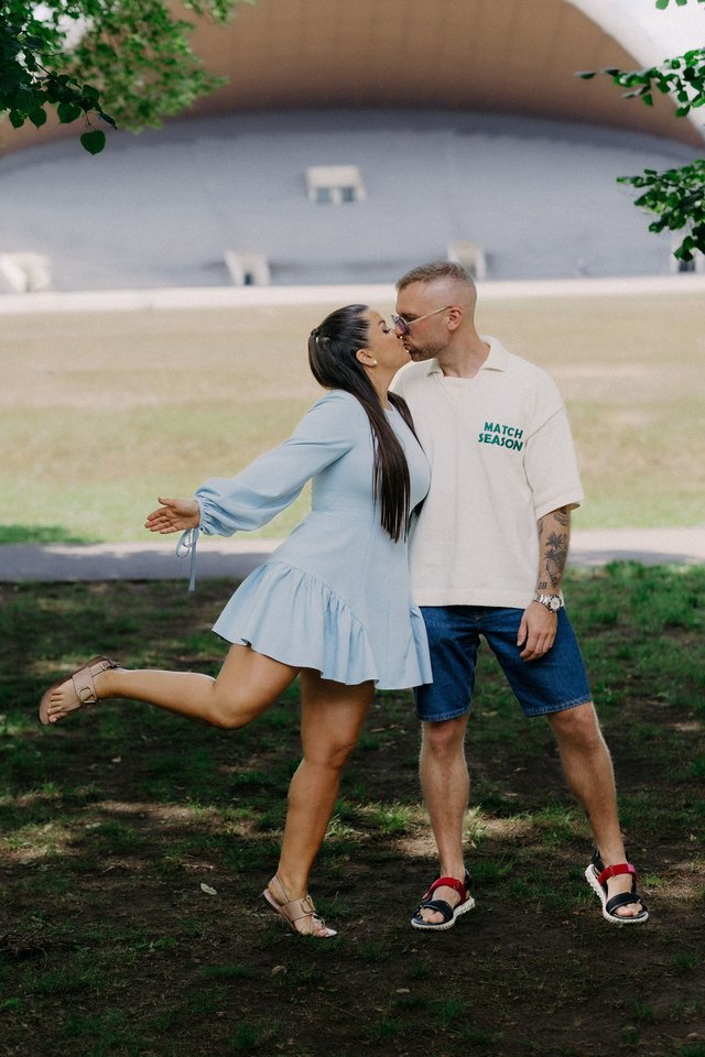 S. Lipnė su vyru.<br>Asmeninio archyvo nuotr.