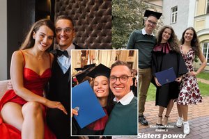 Manto Bertulio mylimosios sesė baigė universitetą: paviešintose akimirkose akį traukė viena detalė