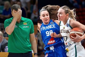 „Nesupratau, už ką“: po pralaimėjimo Prancūzijai rinktinės treneris aiškino mįslingą išvarymą