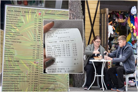Gėrimai Palangoje jau tampa prabangos preke: už alų teks pakloti beveik 10 eurų