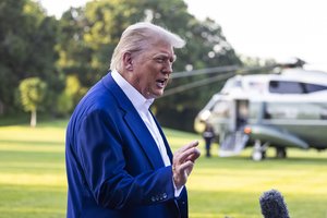 D. Trumpas atvyko į Nyderlandus