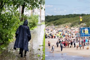 Neramūs orai dar nesitraukia, bet sinoptikai jau užsimena apie sugrįžtančią šilumą
