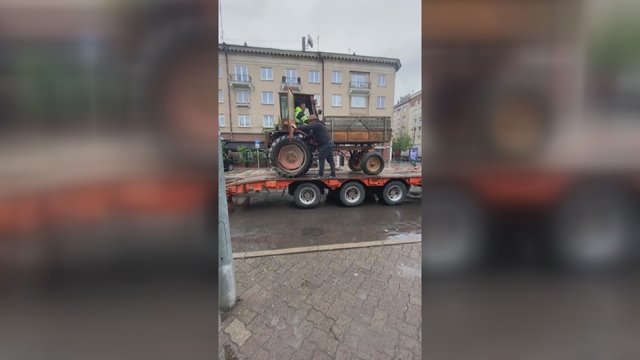 Į Vilnių pamažu atrieda traktoriai: ūkininkai protestuos prieš mokesčių pertvarką