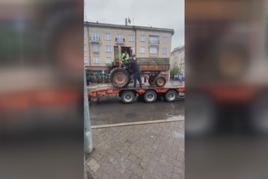 Į Vilnių pamažu atrieda traktoriai: ūkininkai protestuos prieš mokesčių pertvarką