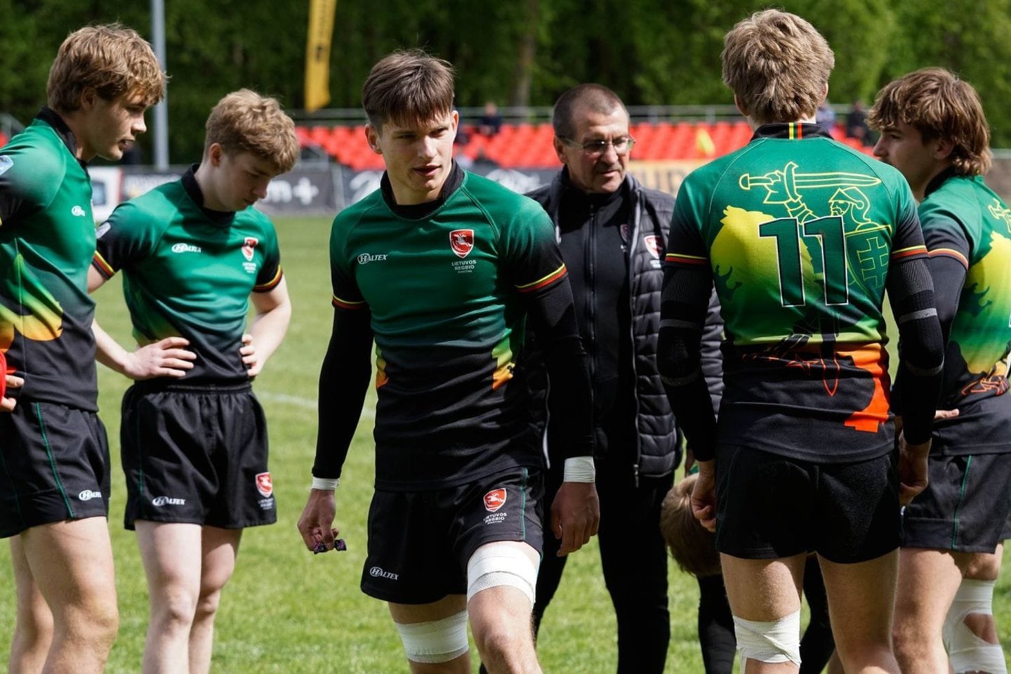 Lietuvos jaunimo regbio-7 rinktinė sužinojo savo varžovus Europos čempionate.<br>A. Kryževičiaus nuotr.