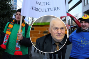 Žeria kritiką vienam iš ūkininkų protesto organizatorių J. Vilioniui: sako, kad turi skolų žemdirbiams, pagarsėjo „čekiukų“ skandale