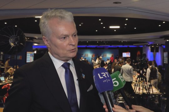 G. Nausėda – apie ir Lietuvos poziciją dėl 5 proc. nuo BVP gynybai ir D. Trumpo veiksnį: reikia pripažinti tiesą