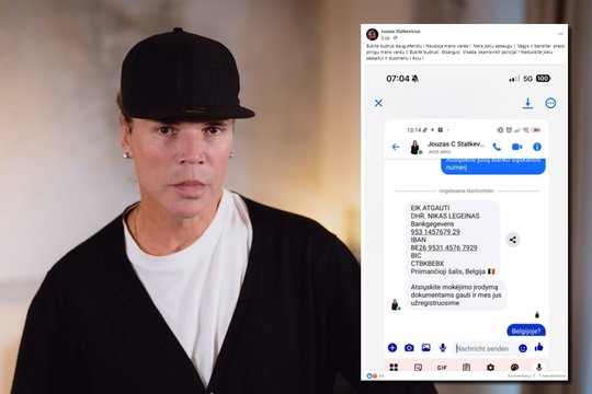 Juozas Statkevičius pakliuvo į aferistų akiratį: „Būkite budrūs“