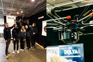 Lietuvos ir Suomijos studentai sukūrė autonominį minų aptikimo droną