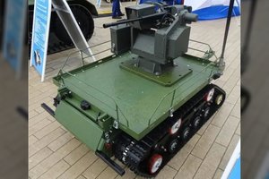 Baltarusija pristatė naujus karinius robotus