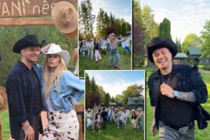 Būrys garsių svečių ir trankus vakarėlis: socialiniuose tinkluose it virusas plinta J. Nainio gimtadienio įrašas