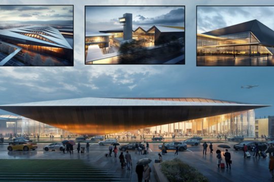 Vilniaus oro uostas taps išskirtiniu: jam naują veidą sukūrė architektūros legendos