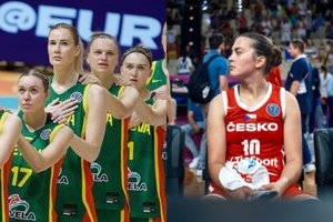 Veidai pažįstami, bet nuolaidų – jokių: iš Čekijos papūtęs vėjas lietuvėms siuntė ne tik linkėjimus