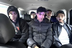 Į Latviją įsibrovusių afrikiečių kelionė į Vakarus baigėsi Kalvarijos savivaldybėje