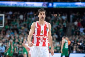 Serbijos krepšinio legenda M. Teodosičius paskelbė apie karjeros pabaigą