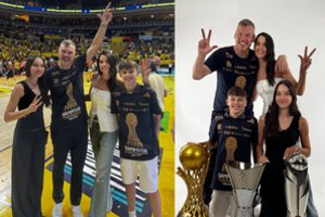 Po Š. Jasikevičiaus triumfo – žmonos reakcija: pasidalijo iškalbingais kadrais