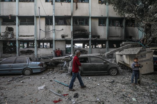 G. Nausėda situaciją Gazos Ruože vadina baisia: tai negali tęstis