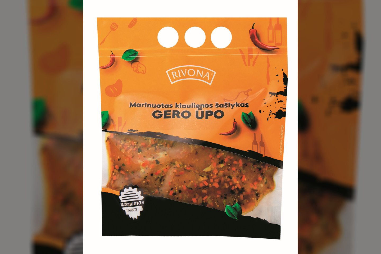 Namuose marinatą galima pasigaminti iš pipirų, raudonėlių, kalendrų, rozmarinų ir česnakų.