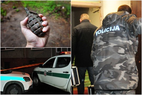 Kaune meilės trikampis pasruvo krauju: įniršęs vyras naktį bute sviedė į varžovą granatą, abu – ligoninėje