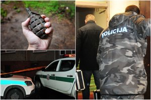 Kaune meilės trikampis pasruvo krauju: įniršęs vyras naktį bute sviedė į varžovą granatą, abu – ligoninėje