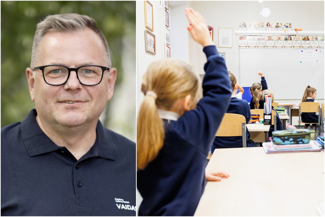 Vaidas Bacys: nenustebsiu, jei po 10–15 metų tradicinių klasių mokyklose neliks