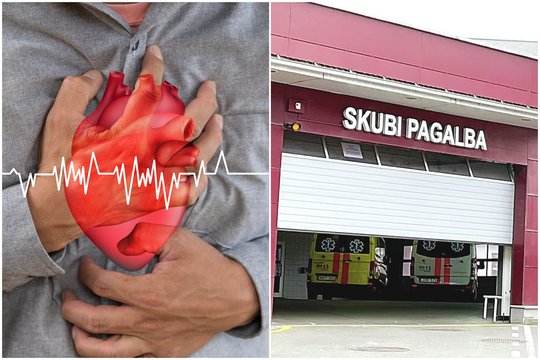 Mirtina širdies liga – lietuvių prakeiksmas: pusė pacientų į ligoninę atvažiuoja per vėlai