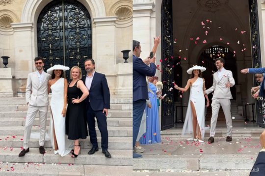 Paryžiuje ištekėjo Deimantė Kazėnaitė