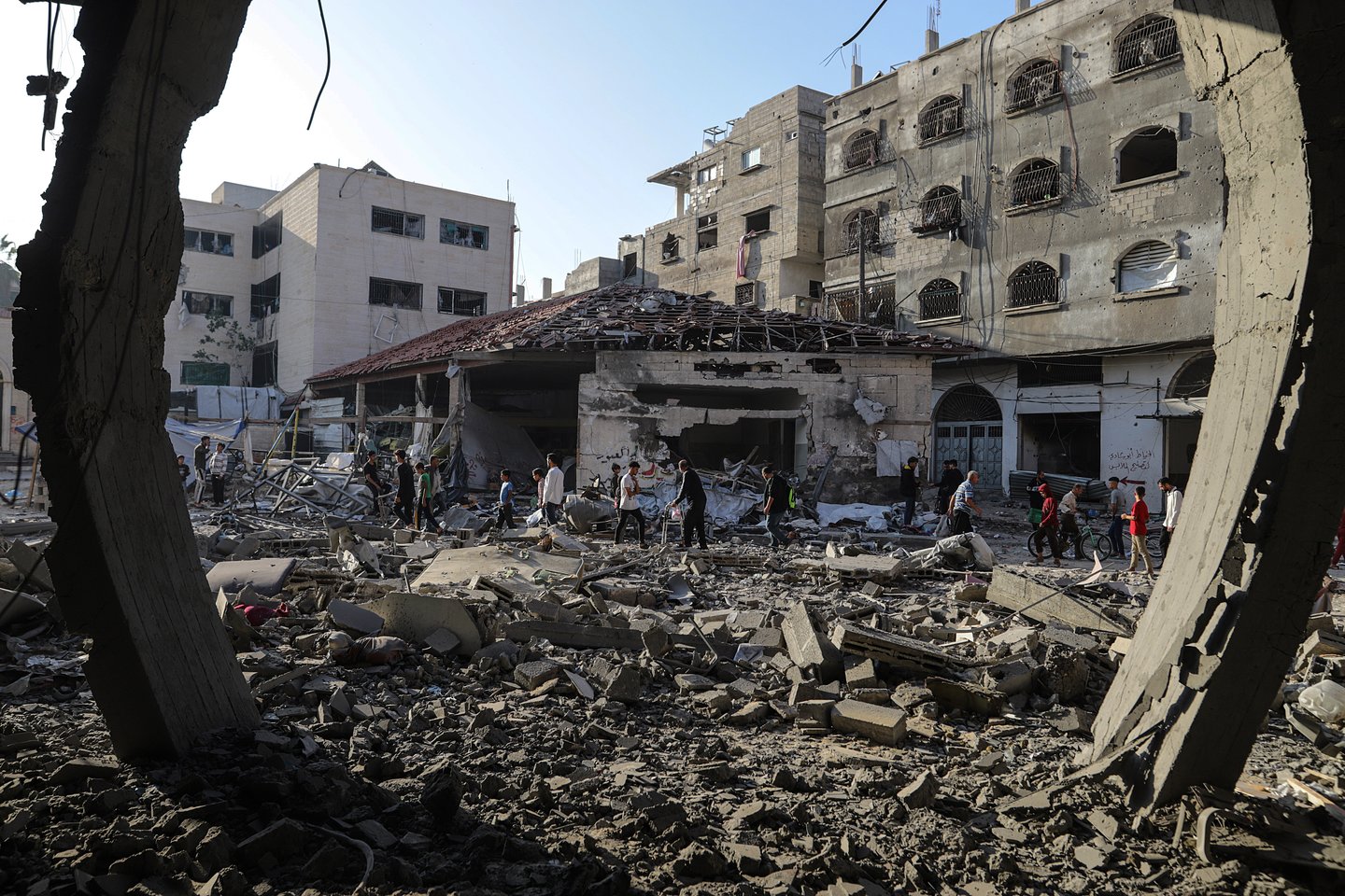 Gaza.<br>EPA-ELTA nuotr.