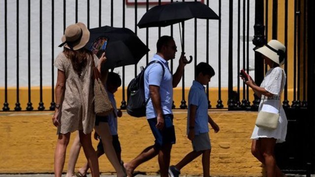 Ispanijoje termometrų stulpeliai šoktelėjo virš 40 laipsnių: žmonės neranda sau vietos