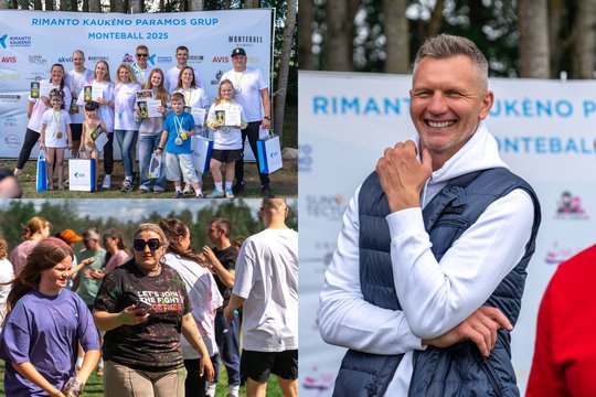 Rimanto Kaukėno paramos fondas šeimas subūrė į nepamirštamą renginį