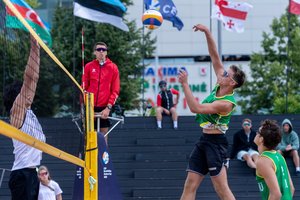 Tinklininkai R. Mačionis ir D. Sinkevičius Vilniuje iškovojo EEVZA U20 čempionato bronzos medalius