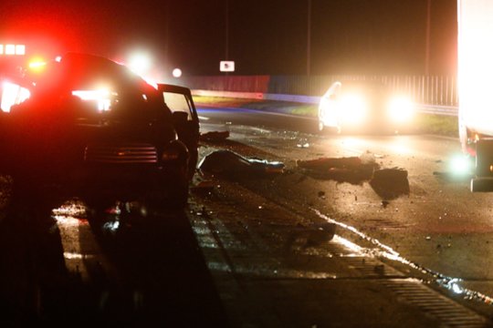 Tragiška naktis Šalčininkų r.: per avariją žuvo jaunas vyras, dar du jaunuoliai – medikų rankose