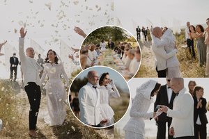 Po žadą atimančių vestuvių pajūryje prabilo Indrė ir Vidas Bareikiai: atskleidė daugiau detalių