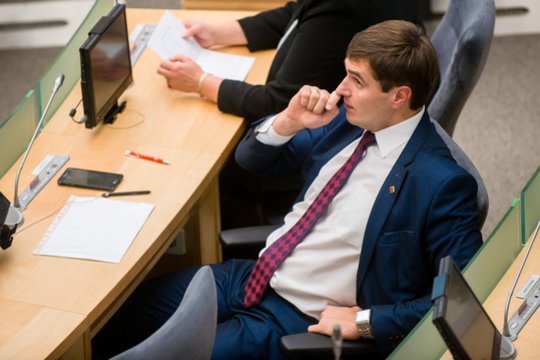 S. Skvernelis įvertino Seimo sesiją: gėdingiausias dalykas buvo A. Dudėno gelbėjimo operacija