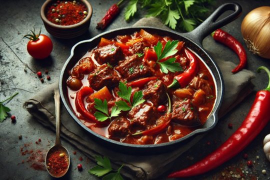 Tradicinis kiaulienos guliašas – šildantis ir maistingas pasirinkimas visai šeimai