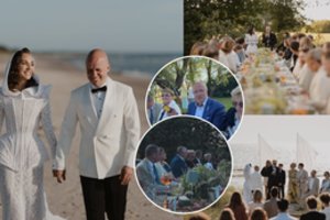 Pastebėjo akyliausi: Indrės ir Vido Bareikių vestuvėse dalyvavo ir Juozas Olekas