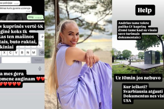 Kaune Ievos Voveris vyrui pametus prabangų daiktą – pagalbos šauksmas: tokios baigties jie nesitikėjo