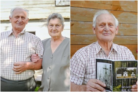 Šilų šviesuolis Petras neįsivaizduoja gyvenimo be kaimo ir žmonos Aldonos: „Dabar ji kaip visos, bet vis tiek labai myliu“