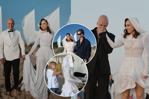 Žadą atimančią suknelę Indrei Bareikienei kūręs dizaineris – apie iššūkius, kainą ir lažybas: „Pažadą ištesėjau“