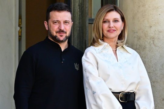 Olena Zelenska įvardijo vienintelę šalį, kuri be apribojimų padeda ukrainiečių pabėgėliams