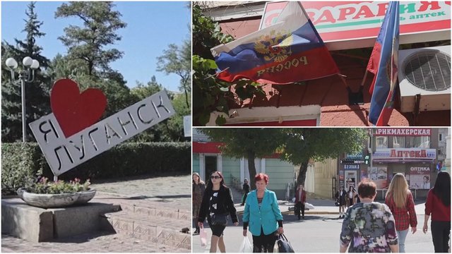 Rusija skelbiasi visiškai perėmusi Luhansko srities kontrolę