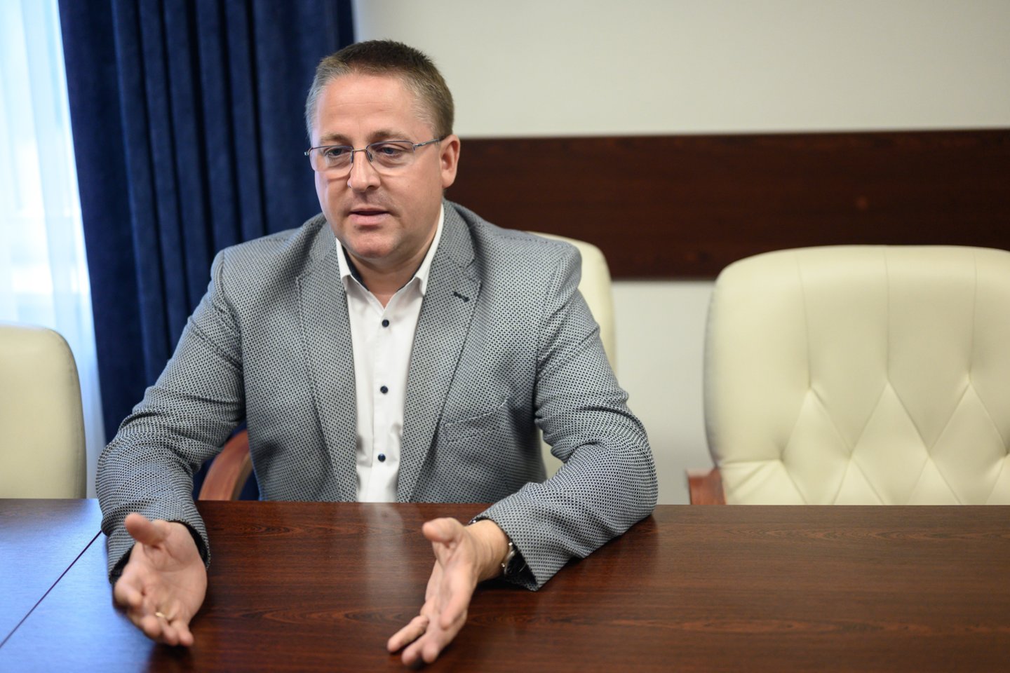 Palangos meras, Šarūnas Vaitkus.<br>V.Skaraičio nuotr.