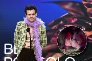 Harry Styles užfiksuotas bučiuojantis su paslaptinga mergina: internautai pastebėjo kai ką neįprasto