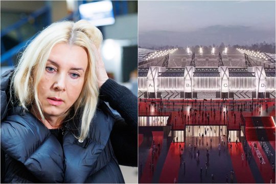 Nacionalinio stadiono situacija pasidžiaugusi „Žalgirio“ vadovė prašo A. Avulio neatiduoti vilniečių pinigų Kaunui