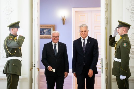 Sekmadienį Lietuvoje viešės Vokietijos prezidentas F. W. Steinmeieris