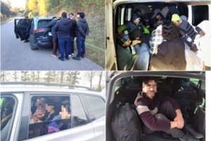 VSAT: per pirmąjį šių metų pusmetį sulaikyti 352 į Latviją iš Baltarusijos neteisėtai patekę migrantai