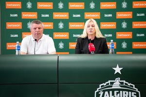 V. Venslovaitienė išlaiko begalinį tikėjimą V. Čeburinu: „Jeigu treneris vienas žaistų, būtume pirmoje vietoje“