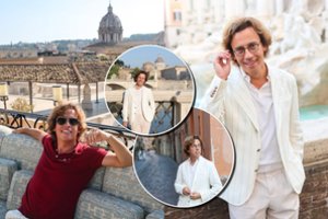 M. Galkinas aplankė turistų itin pamėgtą miestą: gerokai vyresnės A. Pugačiovos šalia nematyti