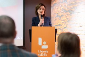 V. Čmilytė-Nielsen sieks dar vienos kadencijos liberalų pirmininkės poste, S. Kairys ir A. Klišonis išlaiko intrigą